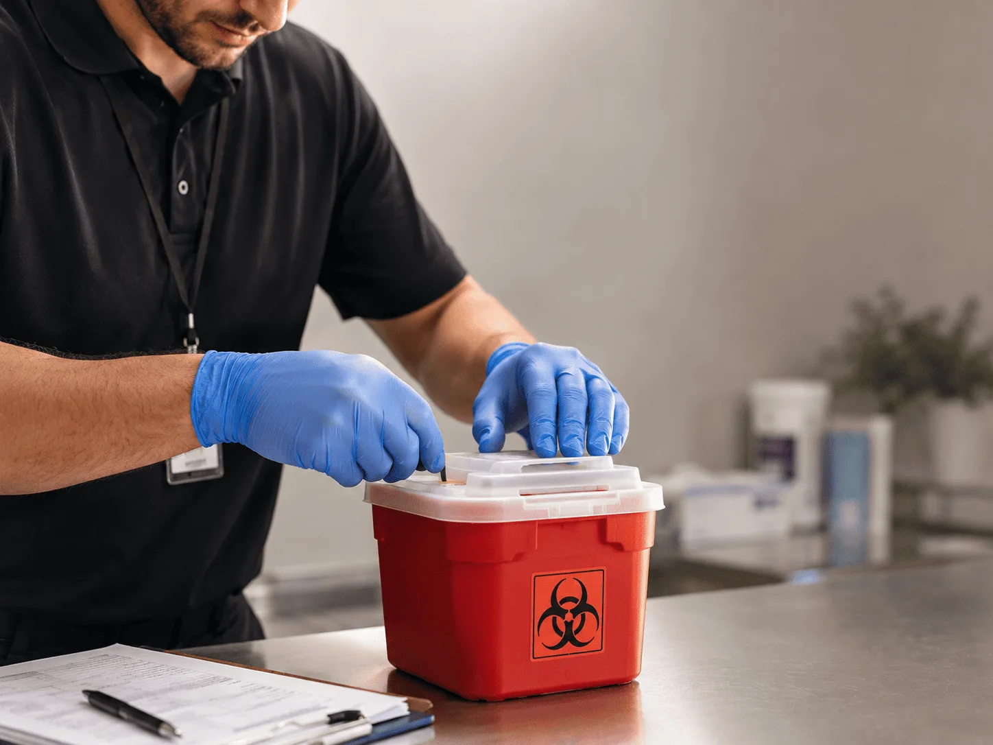 Why choose Sharps Waste Disposal in Hamshire, TX